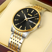 Skmei 9323TGDBK Silver/Gold-Black. Зображення №3 Skmei 9323TGDBK Silver/Gold-Black. Зображення №3
