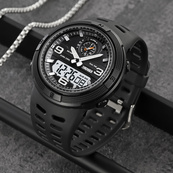 Skmei 1655BKWT Black-White. Зображення №4