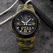 Skmei 1655CMGNBK Camo Green-Black. Зображення №4