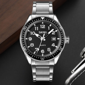 Skmei 9232SSIBK Silver/Black-steel strap. Зображення №3 Skmei 9232SSIBK Silver/Black-steel strap. Зображення №3