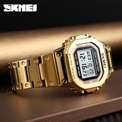 Skmei 1456GD Gold. Зображення №4 Skmei 1456GD Gold. Зображення №4