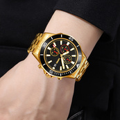 Skmei 9335GDBK Gold-Black. Зображення №3 Skmei 9335GDBK Gold-Black. Зображення №3