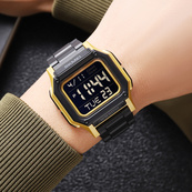 Skmei 2264BKGDBK Black-Gold-Black. Зображення №4