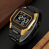 Skmei 2264BKGDBK Black-Gold-Black. Зображення №5