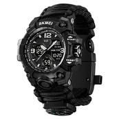 Skmei 1155BNBK Black. Зображення №3 Skmei 1155BNBK Black. Зображення №3