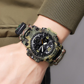 Skmei 1155BNCMGN Camo Green. Зображення №4