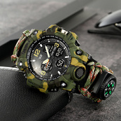 Skmei 1155BNCMGN Camo Green. Зображення №6