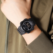 Skmei 2153BKBK Black-Black. Изображение №4