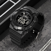 Skmei 2153BKBK Black-Black. Изображение №5