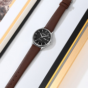 Skmei 2251SIBN Silver-Brown. Зображення №4