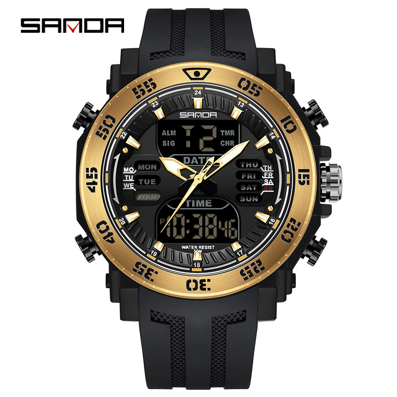 Sanda 6029 Black-Gold Sanda 6029 Black-Gold