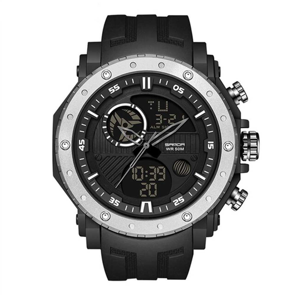 Sanda 6012 Black-Silver Sanda 6012 Black-Silver