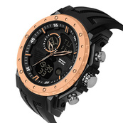 Sanda 6012 Black-Rose Gold. Зображення №2 Sanda 6012 Black-Rose Gold. Зображення №2