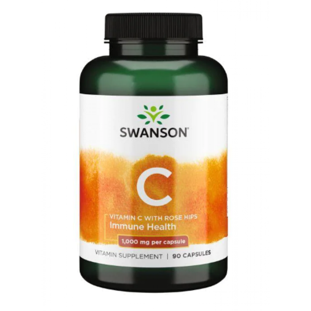 Vitamin C with Rose Hips 1000 mg - 90 caps Vitamin C with Rose Hips 1000 mg - 90 caps