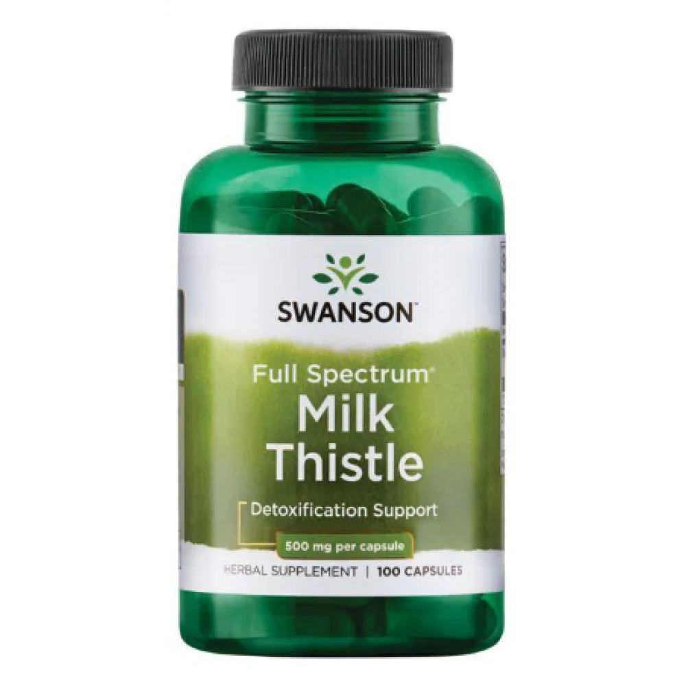 Milk Thistle 500mg - 100caps Milk Thistle 500mg - 100caps
