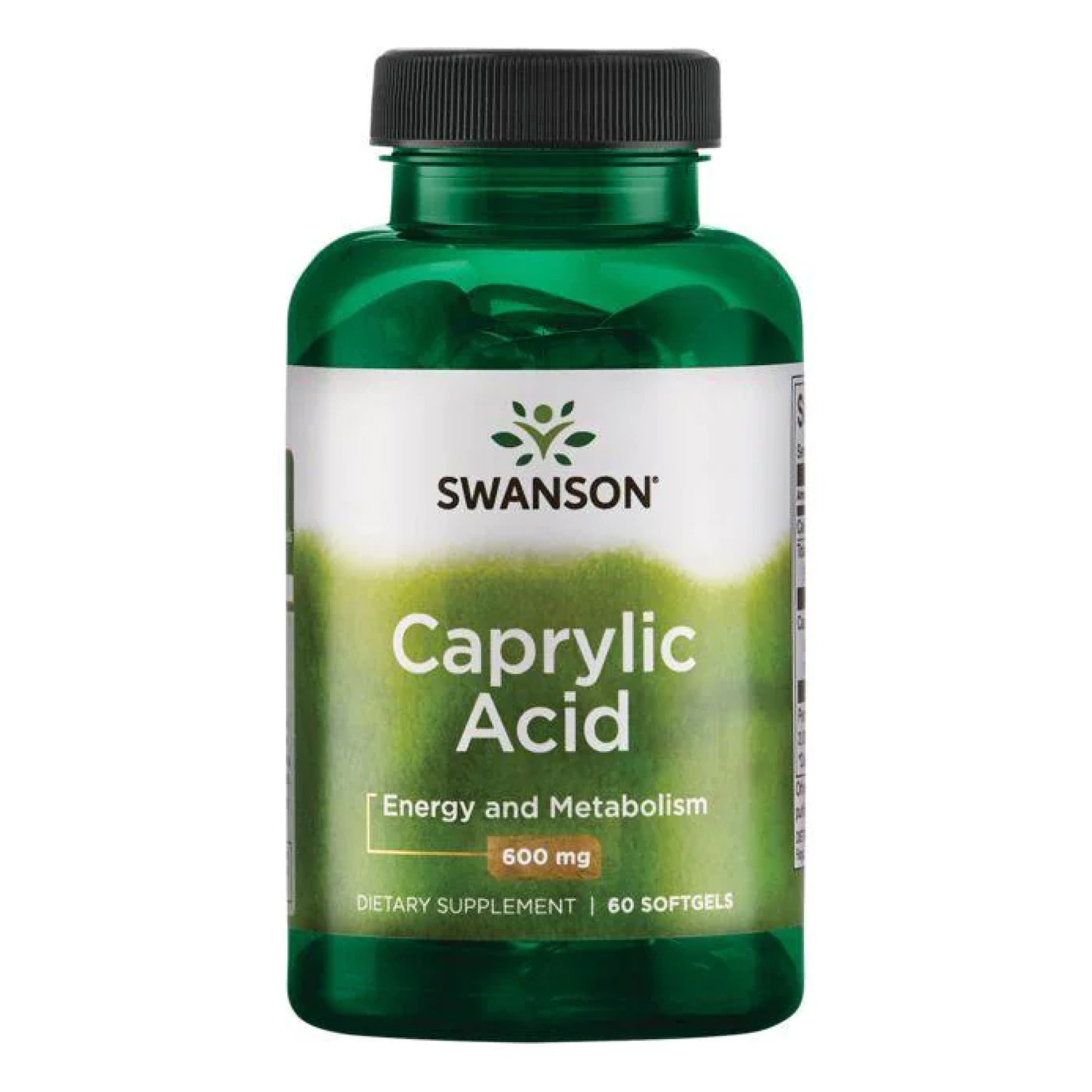 Caprylic Acid 600mg - 60 soft Caprylic Acid 600mg - 60 soft