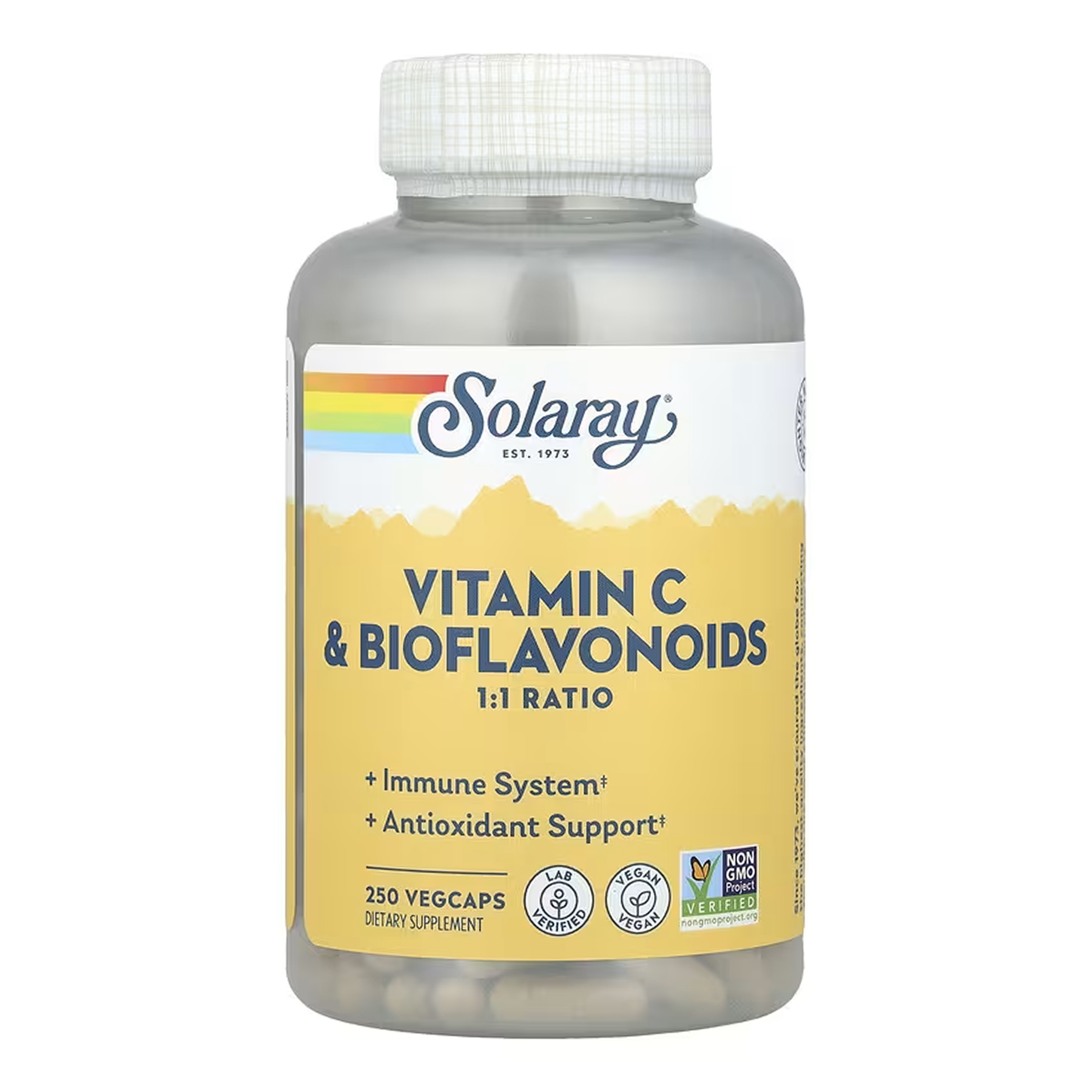 Vitamin C & Bioflavonoids 1:1 500mg - 250 vcaps (До 09.26) Vitamin C & Bioflavonoids 1:1 500mg - 250 vcaps (До 09.26)