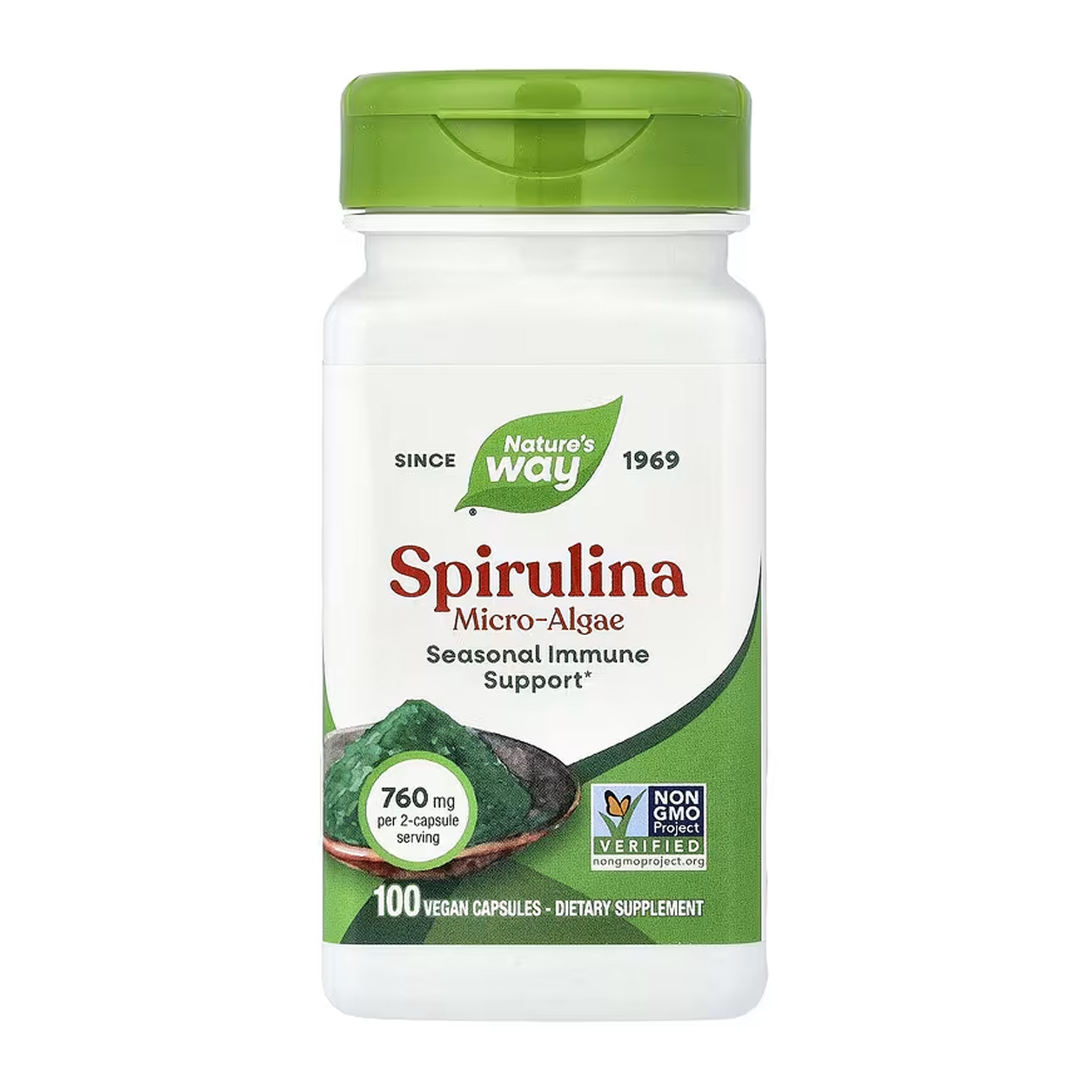 Spirulina Micro-Algae - 100 vcaps Spirulina Micro-Algae - 100 vcaps