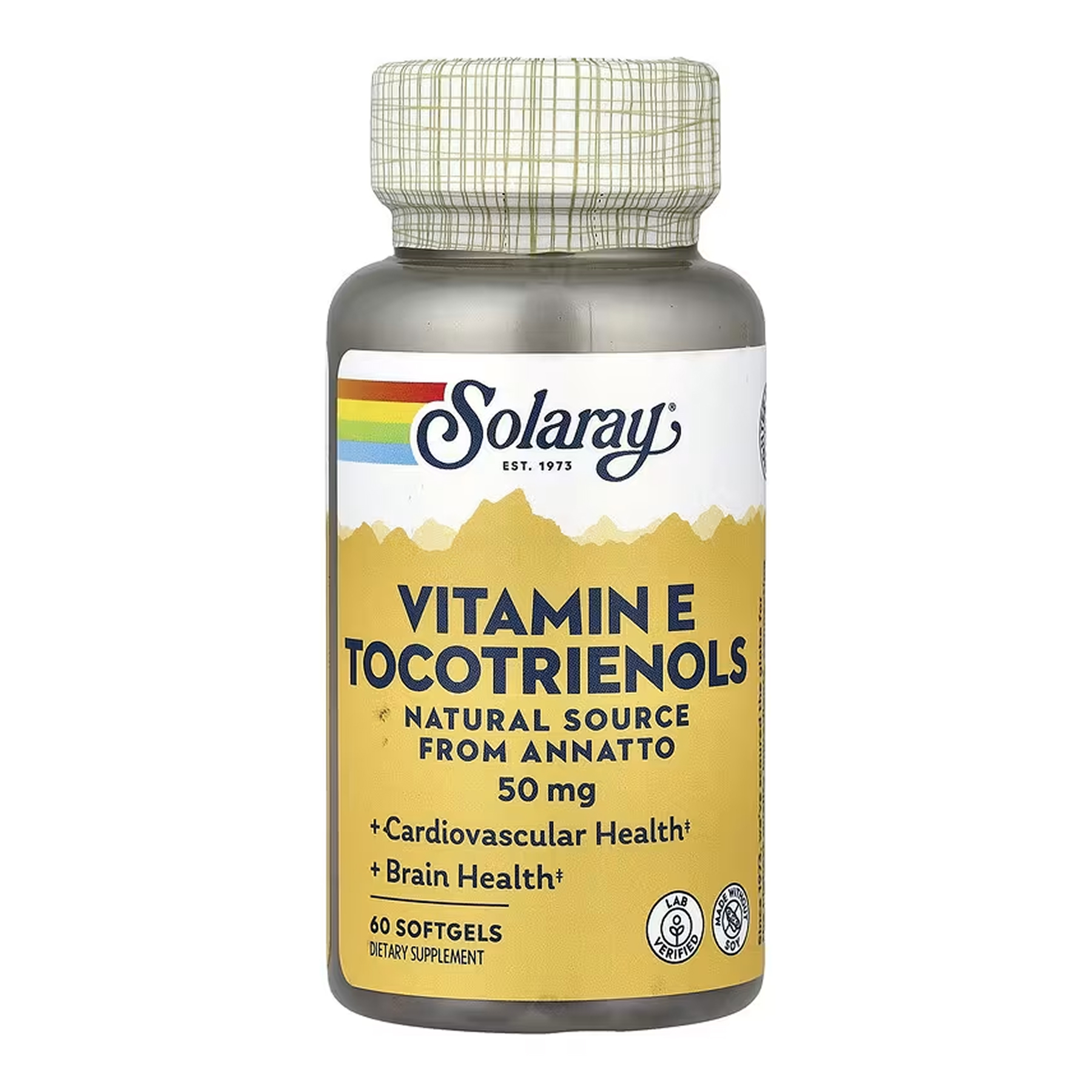 Vitamin E Tocotrienols, Annatto 50mg - 60 softgels (До 10.26) Vitamin E Tocotrienols, Annatto 50mg - 60 softgels (До 10.26)