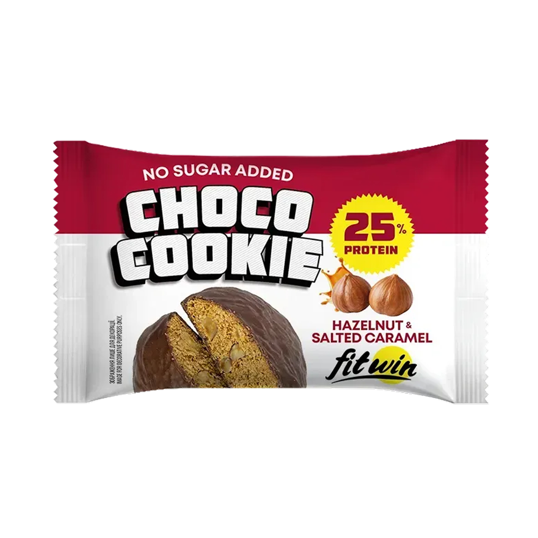 Choco Cookie 25% - 10x40g Hazelnut Salted Caramel Choco Cookie 25% - 10x40g Hazelnut Salted Caramel