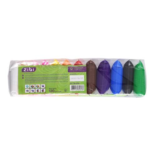 Пластилін повітряний для ліплення ZiBi Kids Line 12 кольорів (ZB.6296) Пластилін повітряний для ліплення ZiBi Kids Line 12 кольорів (ZB.6296)