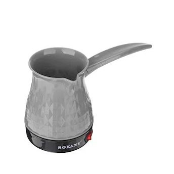 Электрическая турка Sokany SK-219 500мл 500Вт для кофе Gray Электрическая турка Sokany SK-219 500мл 500Вт для кофе Gray