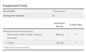 Dopa Mucuna - 90vcaps. Зображення №2 Dopa Mucuna - 90vcaps. Зображення №2