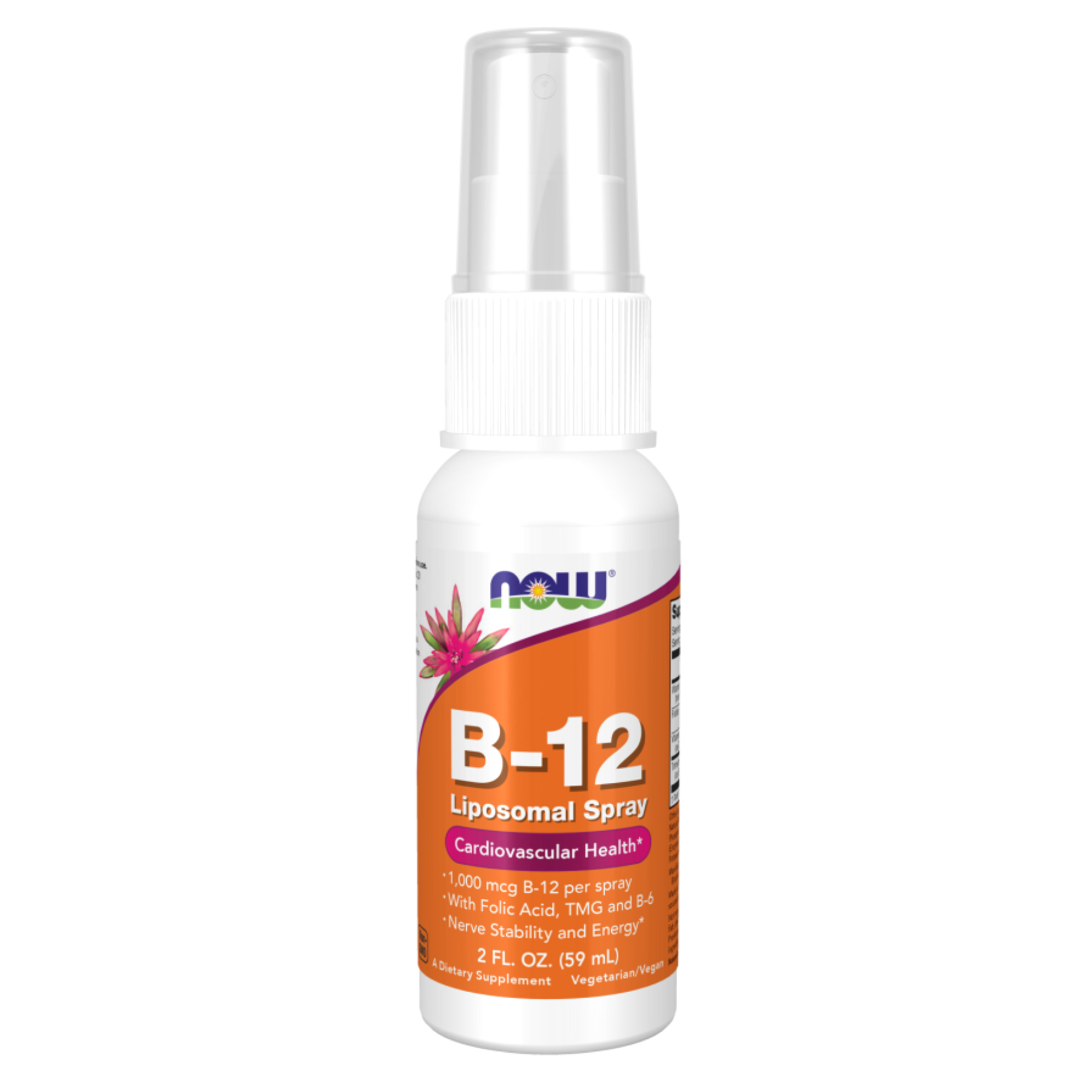 B-12 Liposomal Spray - 59ml (2oz) B-12 Liposomal Spray - 59ml (2oz)