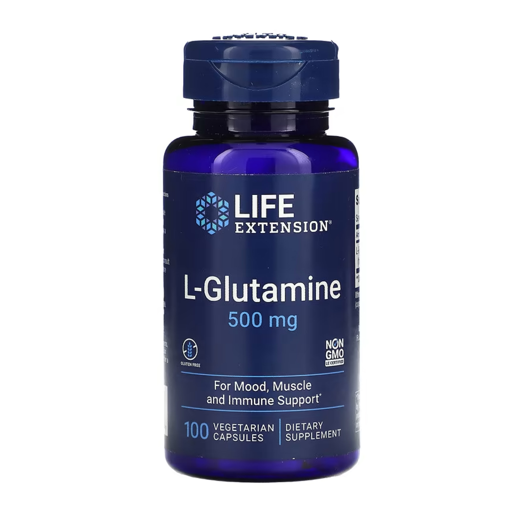 L-Glutamine 500 mg - 100 vcaps L-Glutamine 500 mg - 100 vcaps