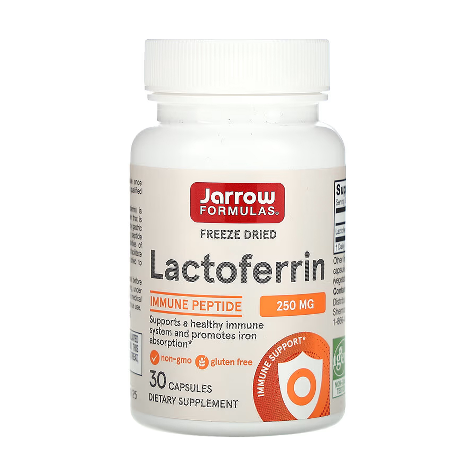 Lactoferrin 250mg - 30 vcaps Lactoferrin 250mg - 30 vcaps