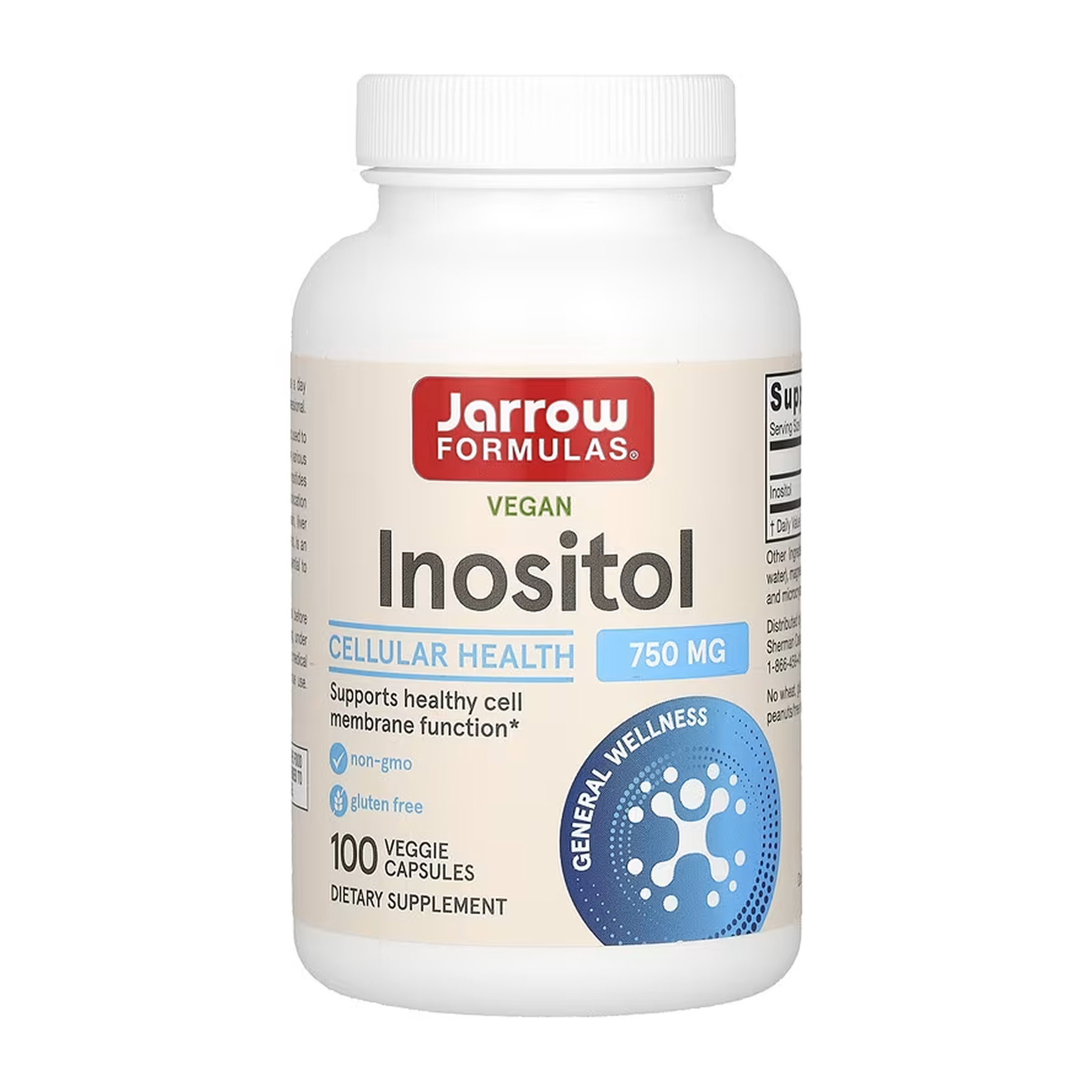 Inositol 750mg - 100 vcaps Inositol 750mg - 100 vcaps
