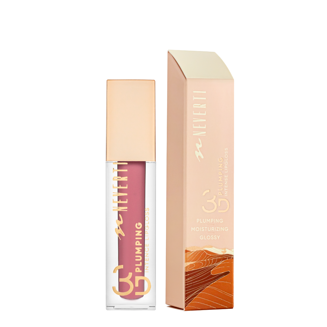 Блеск для губ Neverti 3D Plumping Intense Lipgloss жидкий увлажняющий 004 Kissable Lips/Бежево-розовый (NP800) Блеск для губ Neverti 3D Plumping Intense Lipgloss жидкий увлажняющий 004 Kissable Lips/Бежево-розовый (NP800)