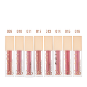 Блеск для губ Neverti 3D Plumping Intense Lipgloss жидкий увлажняющий 002 Cotton Candy/Светлый розовый (NP800). Изображение №5