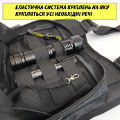 Тактична нагрудна сумка з патч-панеллю, сумка чоловіча розгрузочна, розгрузка жилет. Зображення №4 Тактична нагрудна сумка з патч-панеллю, сумка чоловіча розгрузочна, розгрузка жилет. Зображення №4