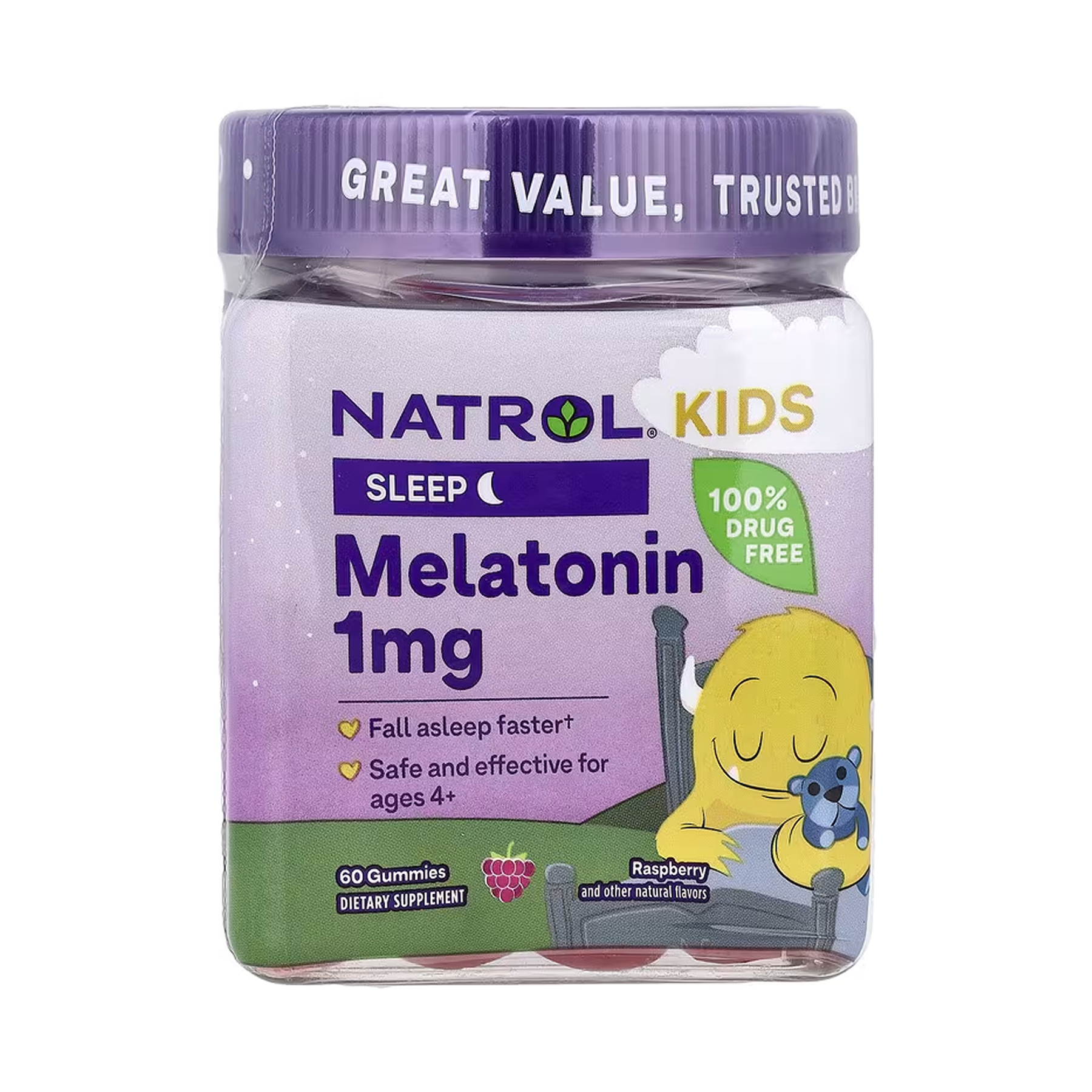Kids Melatonin 1mg - 60 gummies Kids Melatonin 1mg - 60 gummies