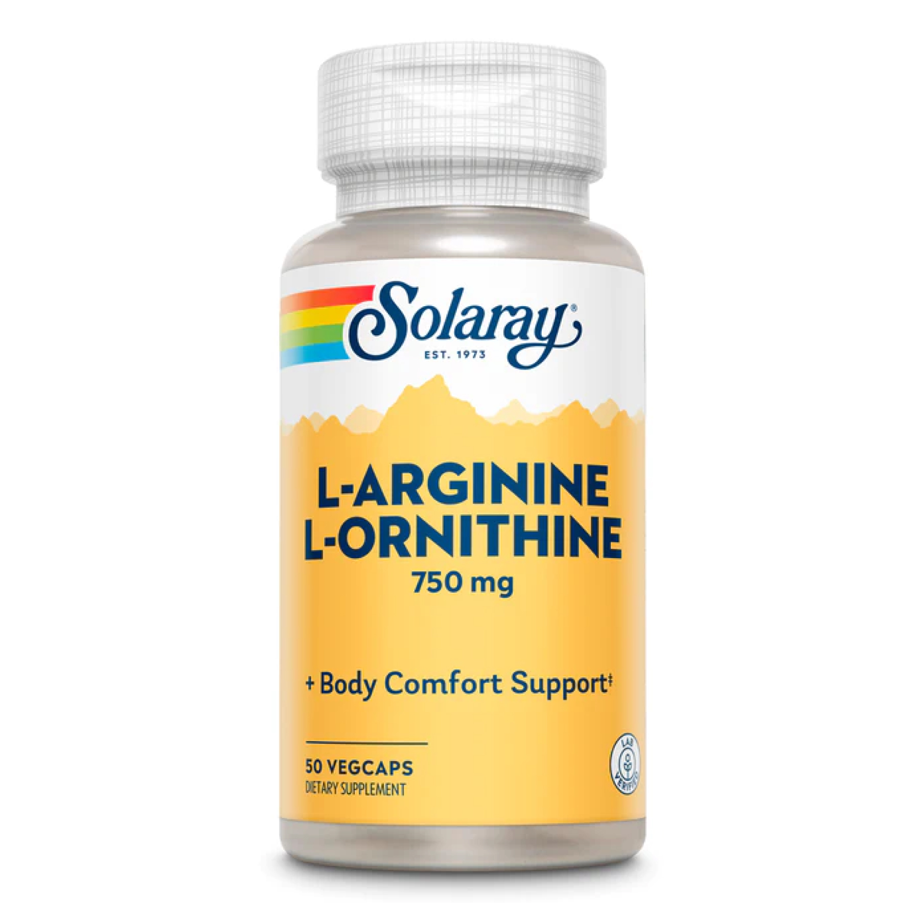 L-Arginine L-Ornithine 750mg - 50 vcaps L-Arginine L-Ornithine 750mg - 50 vcaps