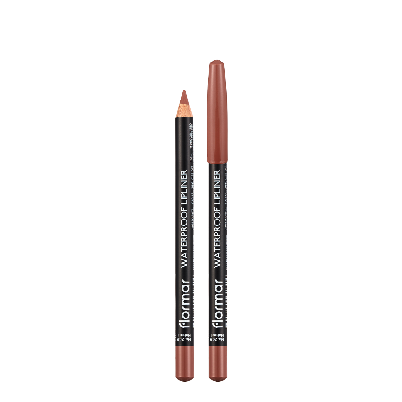 Олівець для губ Flormar Waterpoof Lipline водостійкий, № 245 Natural Натуральний Олівець для губ Flormar Waterpoof Lipline водостійкий, № 245 Natural Натуральний