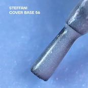 База для гель-лаку, що камуфлює Steffani Cover Base 9 мл, 56 Блакитна з шиммером. Зображення №3 База для гель-лаку, що камуфлює Steffani Cover Base 9 мл, 56 Блакитна з шиммером. Зображення №3