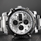 Skmei 1389SI Silver-Black-Silver. Изображение №2 Skmei 1389SI Silver-Black-Silver. Изображение №2