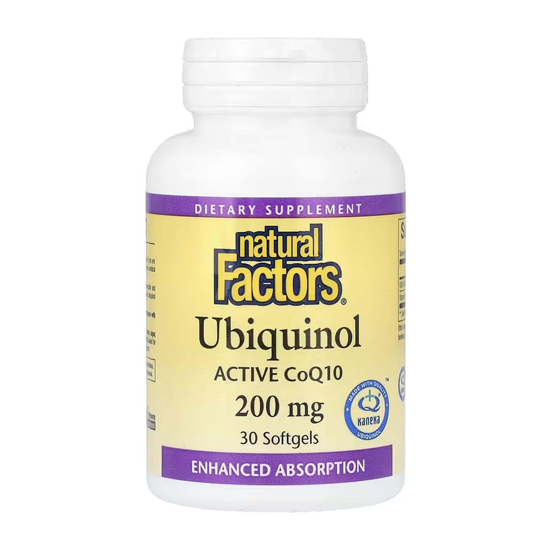 Ubiquinol CoQ10 200mg - 30 softgels Ubiquinol CoQ10 200mg - 30 softgels
