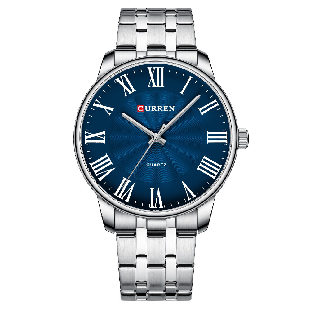 Curren 8422 Silver-Blue Curren 8422 Silver-Blue