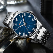 Curren 8422 Silver-Blue. Изображение №2 Curren 8422 Silver-Blue. Изображение №2
