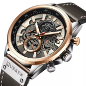 Curren 8380 Black-Brown. Изображение №2