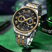 Curren 8427 Silver-Gold-Black. Зображення №2
