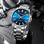 Curren 9090 Silver-Blue. Изображение №2 Curren 9090 Silver-Blue. Изображение №2