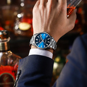 Curren 9090 Silver-Blue. Изображение №3 Curren 9090 Silver-Blue. Изображение №3