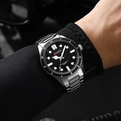 Curren 8450 Silver-Black. Изображение №4 Curren 8450 Silver-Black. Изображение №4