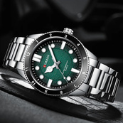 Curren 8450 Silver-Green. Зображення №3 Curren 8450 Silver-Green. Зображення №3