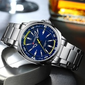 Curren 8455 Silver-Blue. Зображення №3