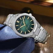 Curren 8456 Silver-Green. Изображение №3